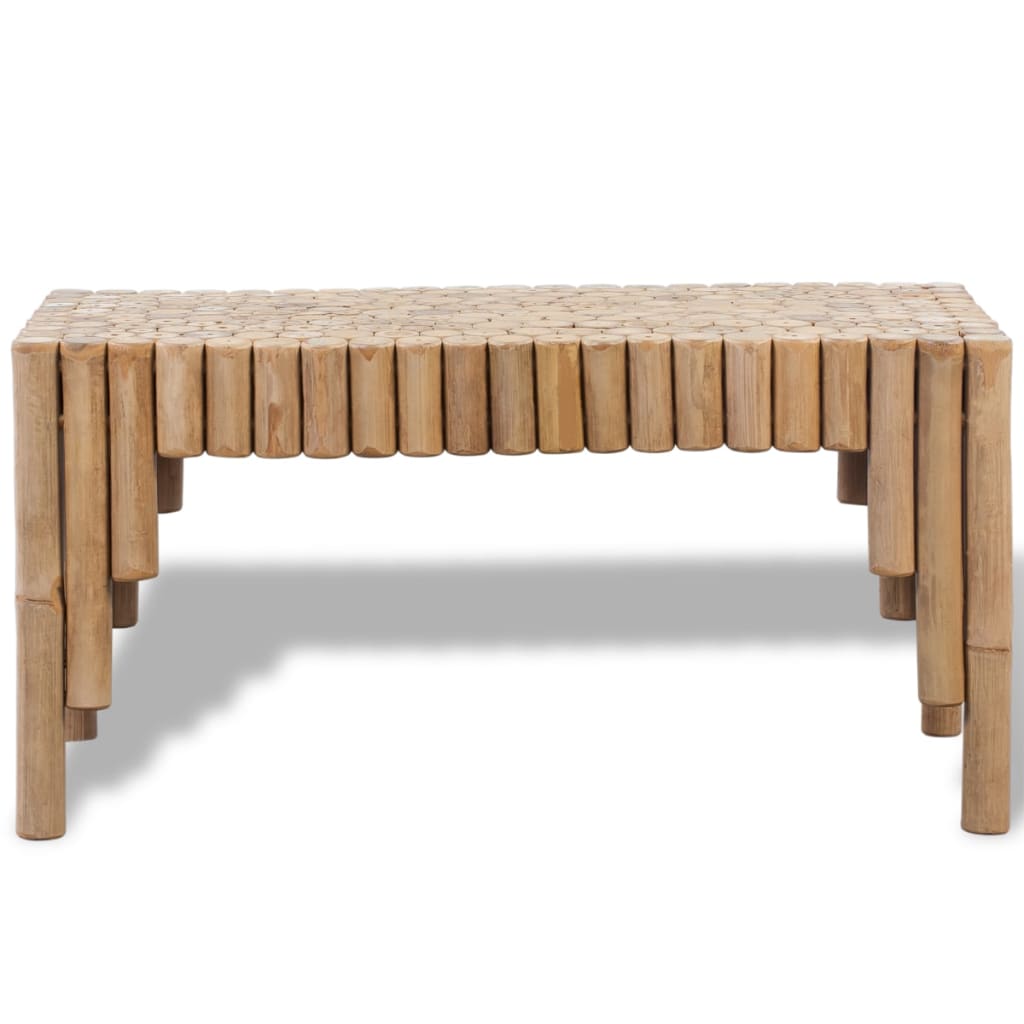 Mesa de centro em bambu