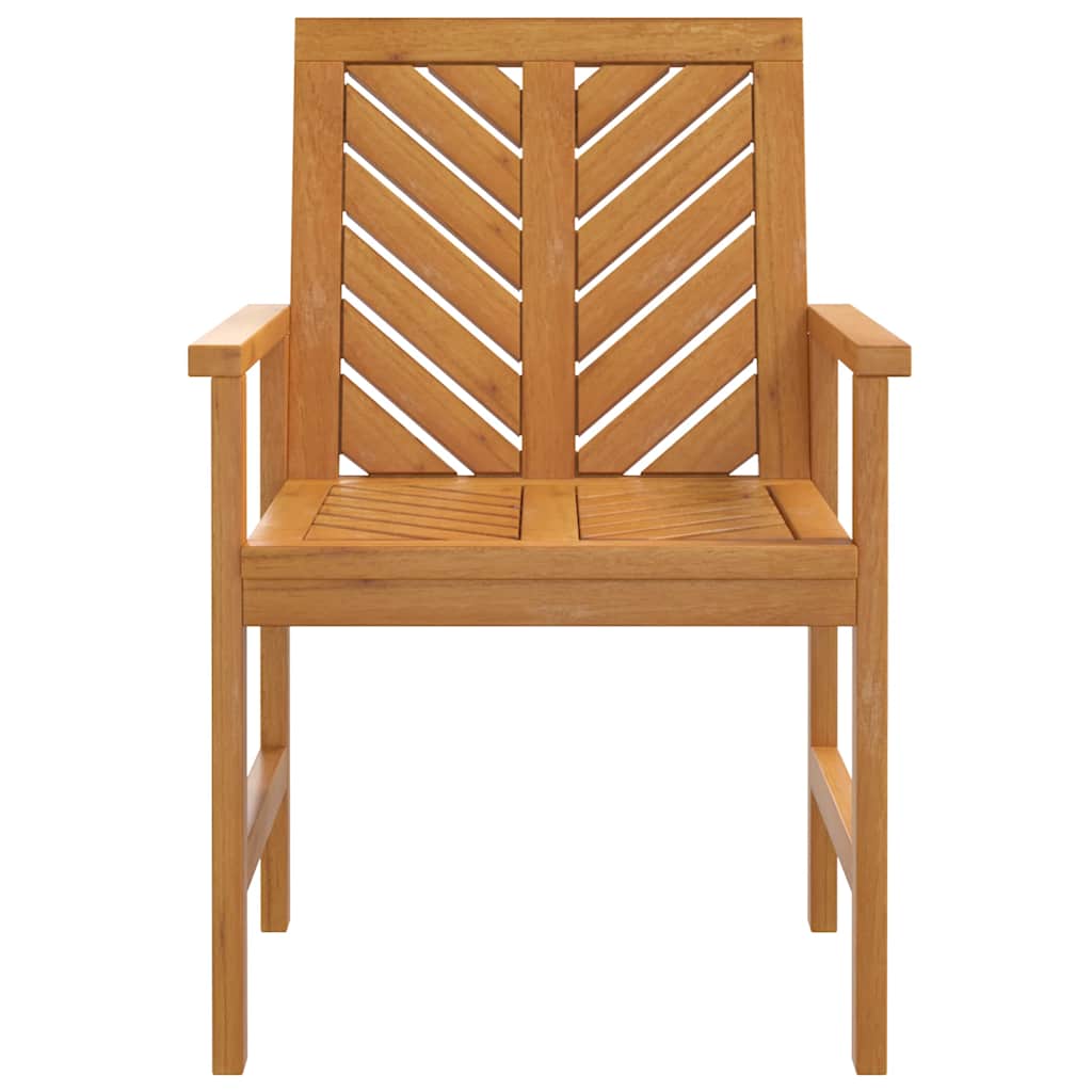 Cadeiras de jantar para jardim 4 pcs acácia maciça