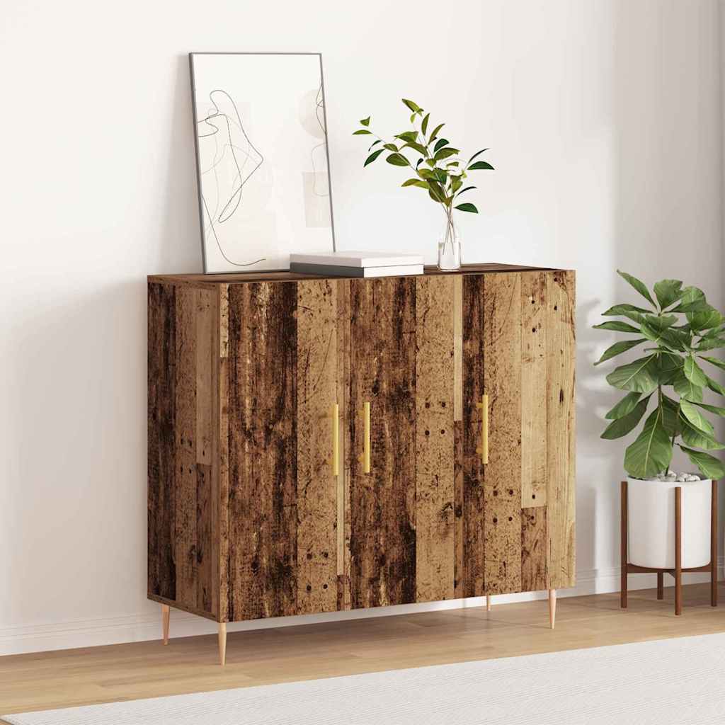 Buffet madeira antiga 90 x 34 x 80 cm derivados de madeira