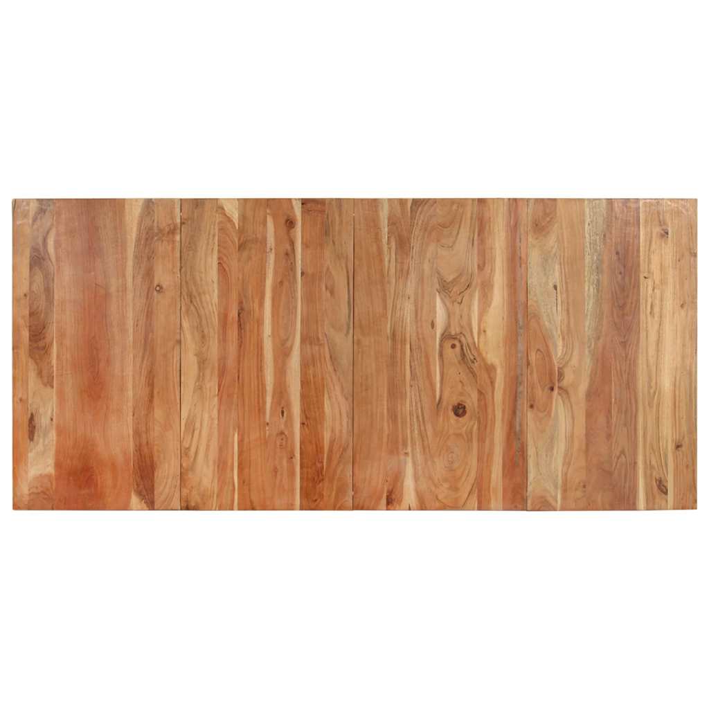 Mesa de jantar 200x90x76 cm madeira de acácia maciça