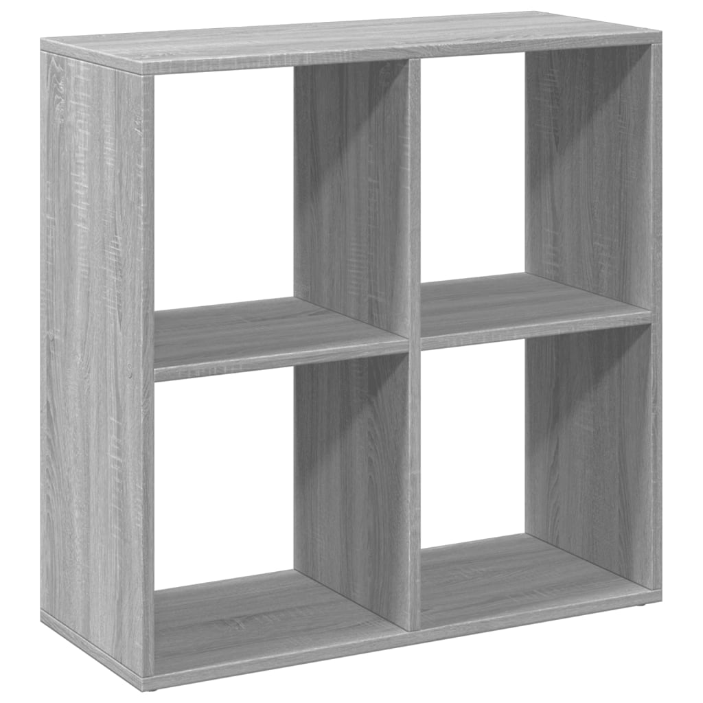 Estante divisória 69,5x29x69,5 cm deriv. madeira cinza sonoma