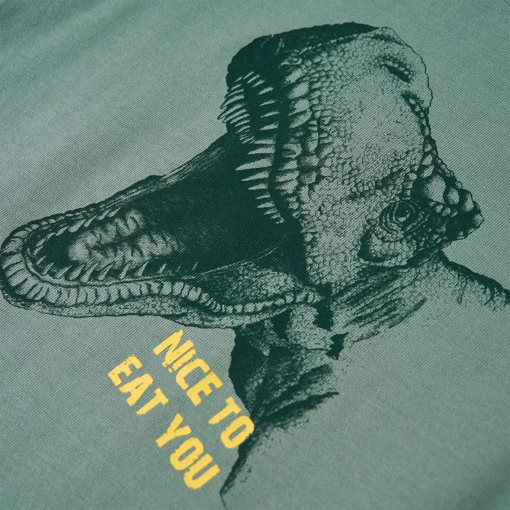 T-shirt para criança caqui 128