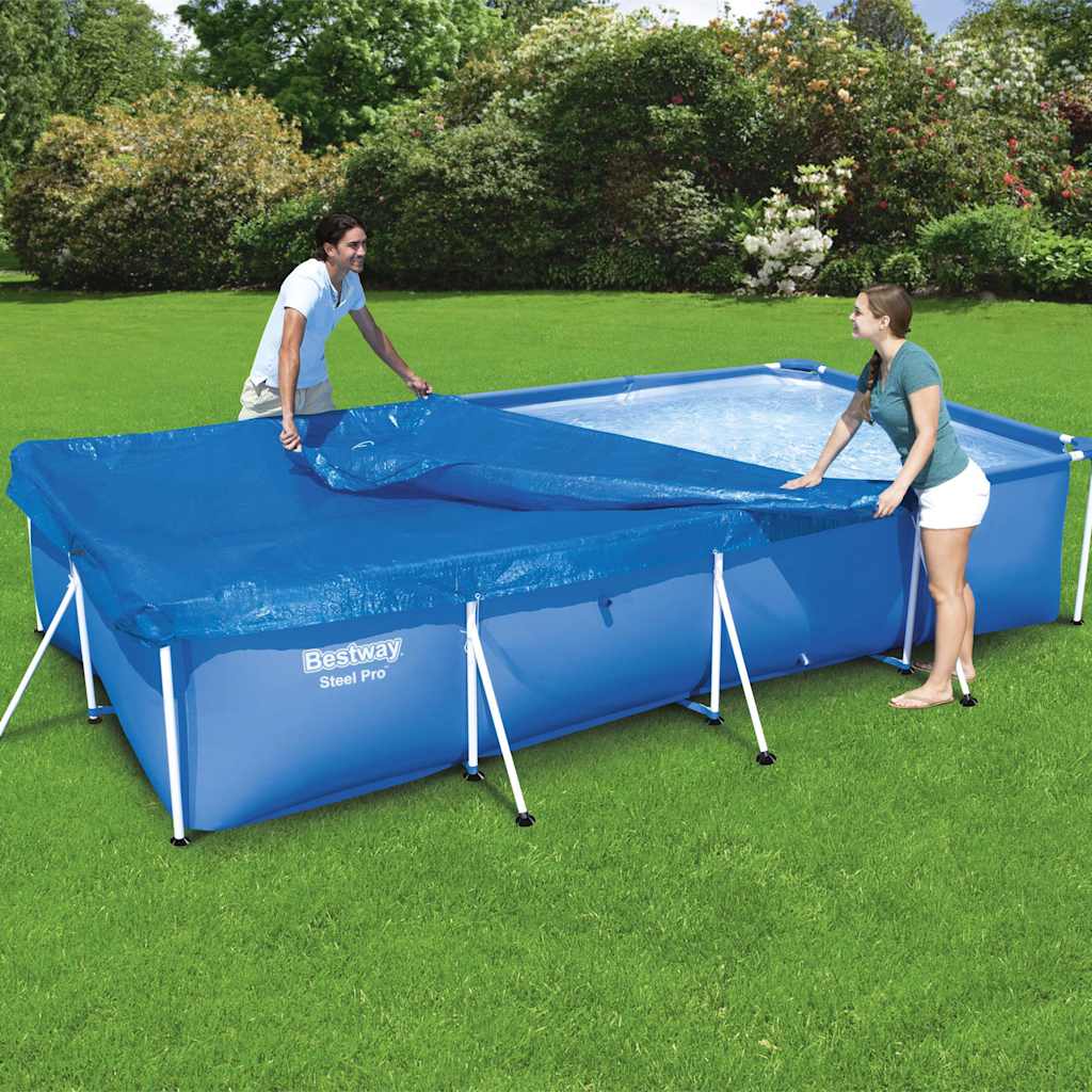 Bestway cobertura de piscina flowclear 400x211 cm