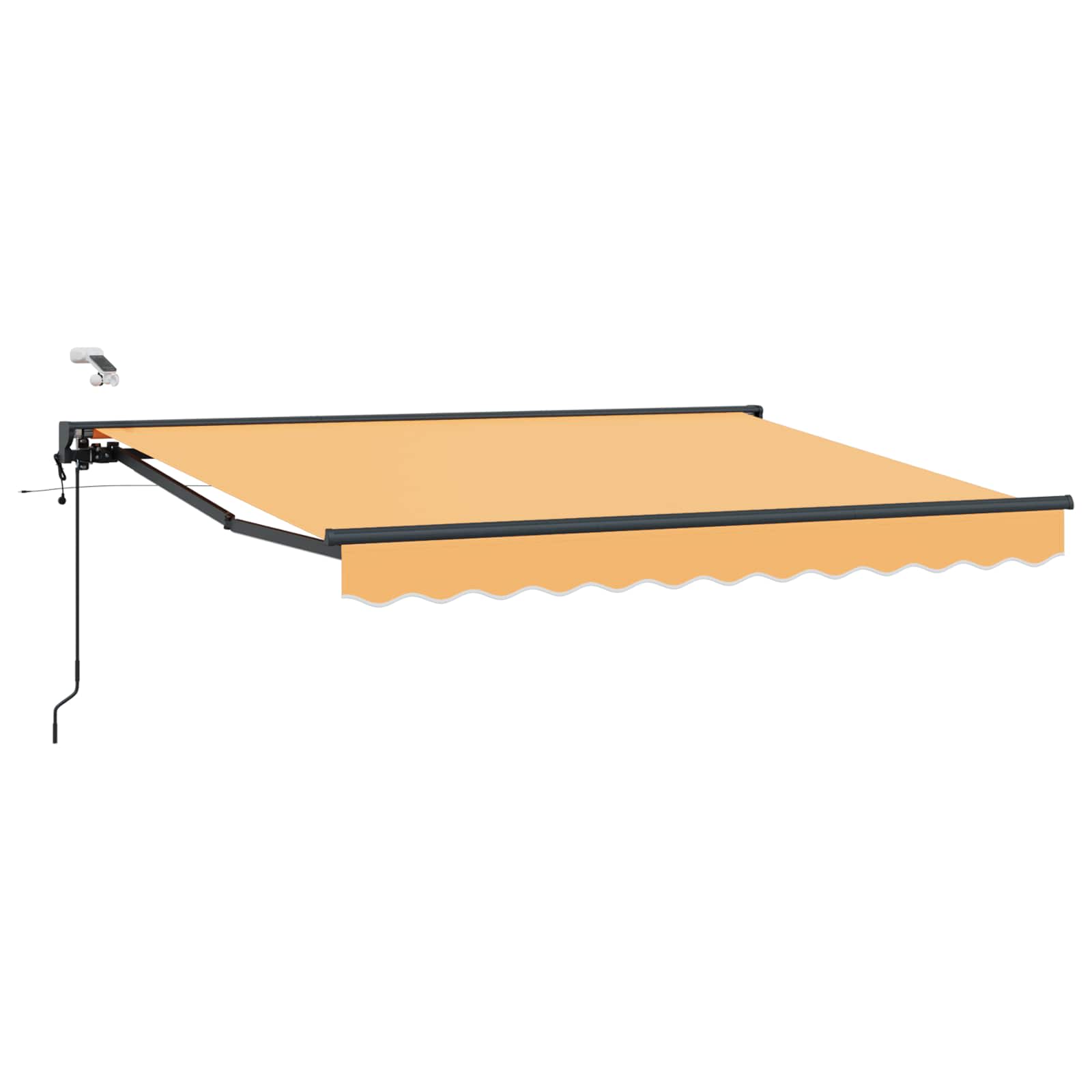 Toldo retrátil elétrico areia 4 × 3 m