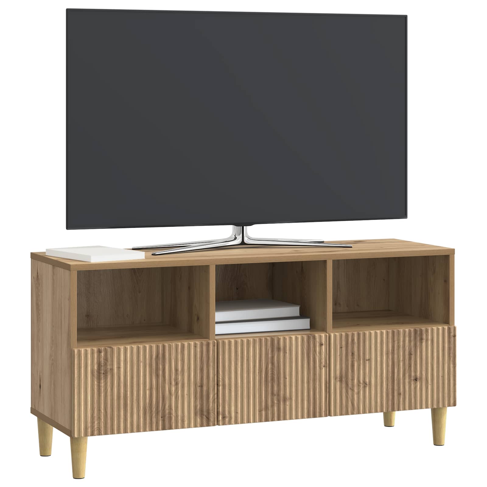 Gabinete para TV 102 x 34,5 x 50 cm carvalho arttisan