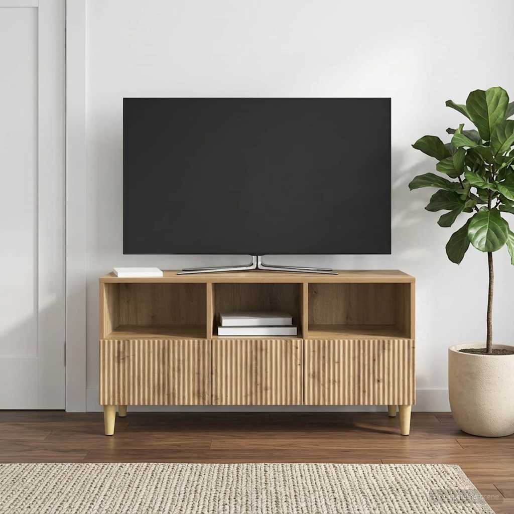 Gabinete para TV 102 x 34,5 x 50 cm carvalho arttisan