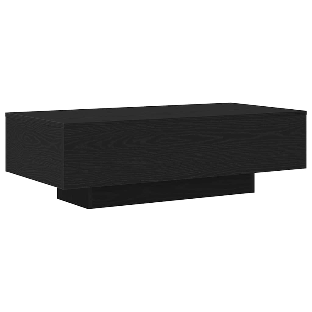 Mesa de centro carvalho preto 100 x 49,5 x 31 cm