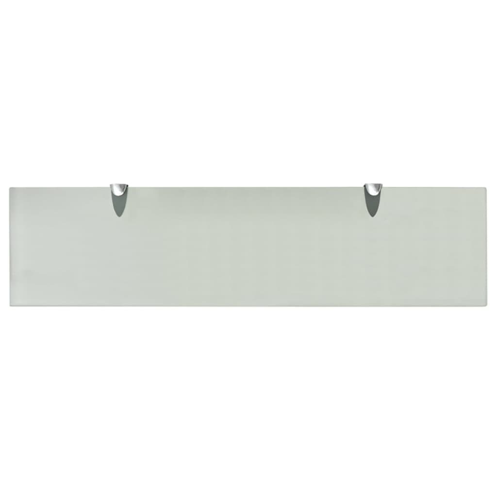 Prateleira flutuante vidro 80x20 cm 8 mm