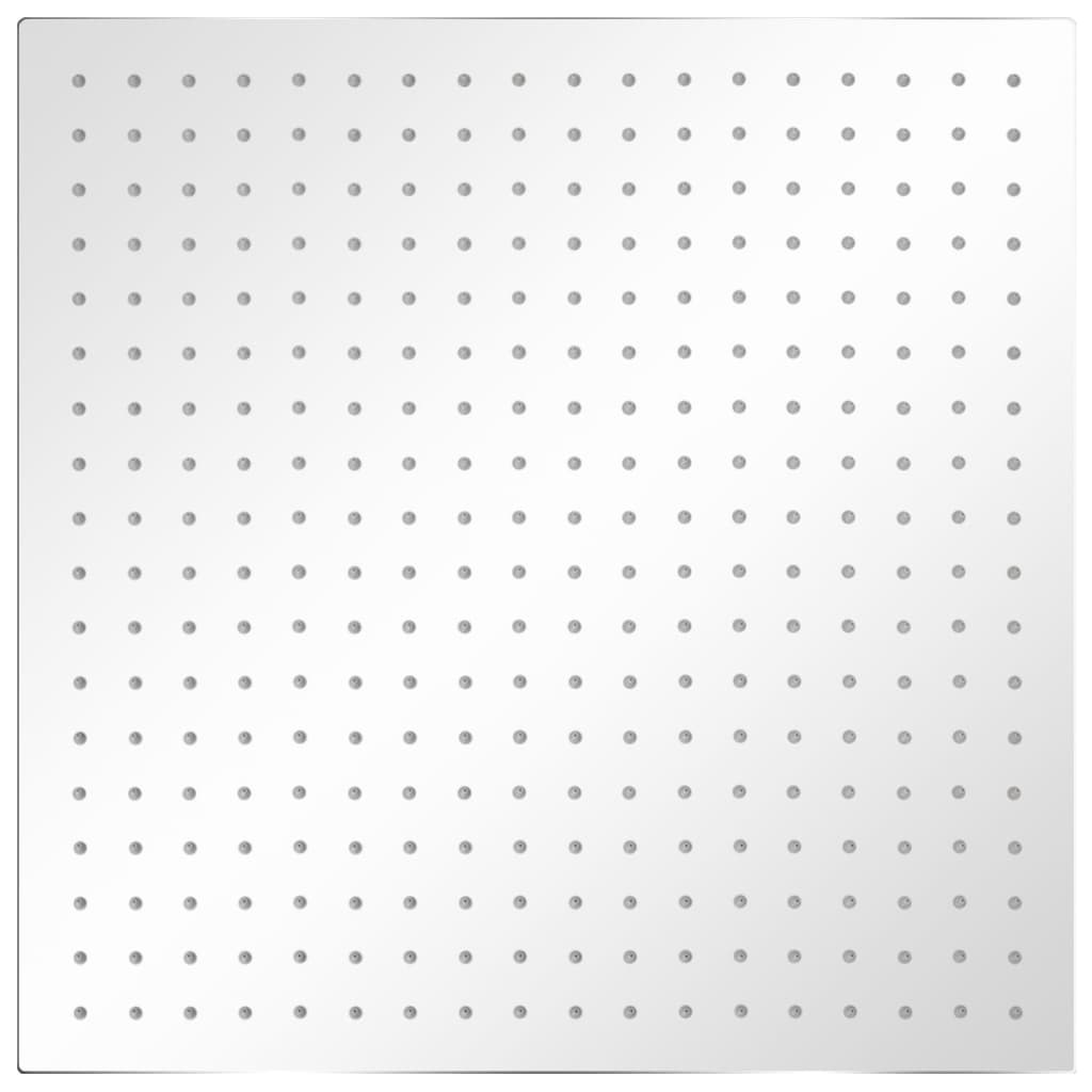 Cabeça de chuveiro 2 pcs aço inoxidável 50x50 cm