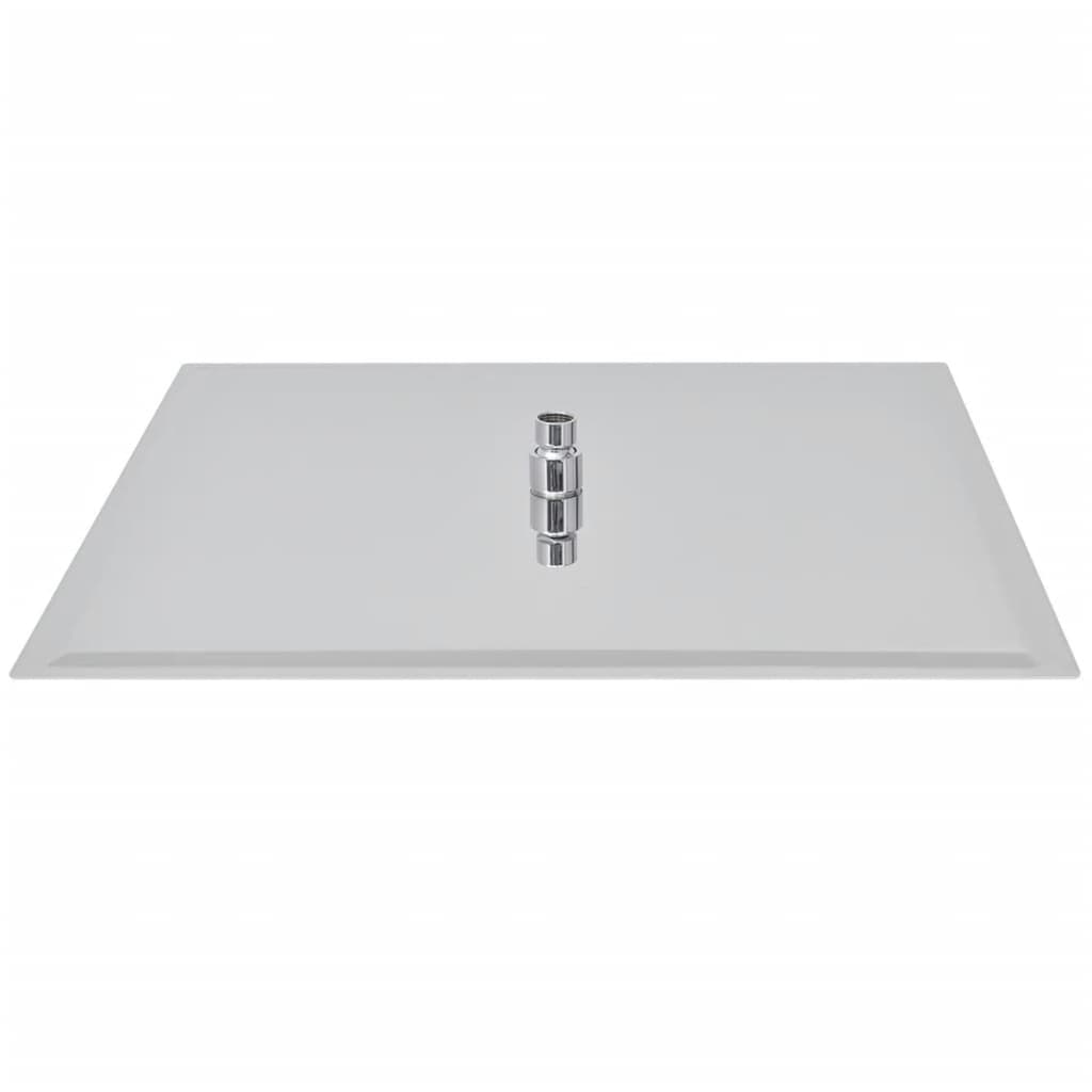 Cabeça de chuveiro 2 pcs aço inoxidável 50x50 cm