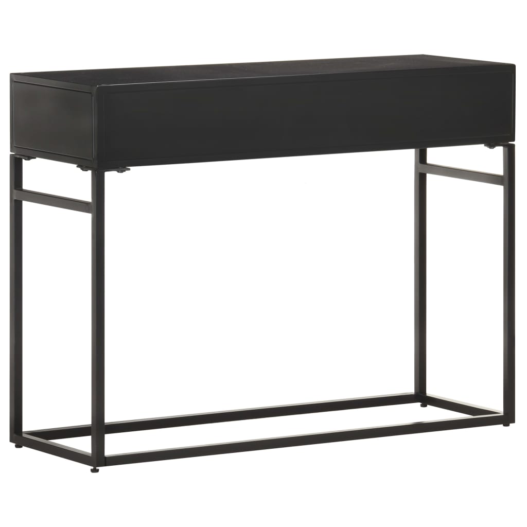 Mesa consola 100x35x75 cm madeira de mangueira maciça
