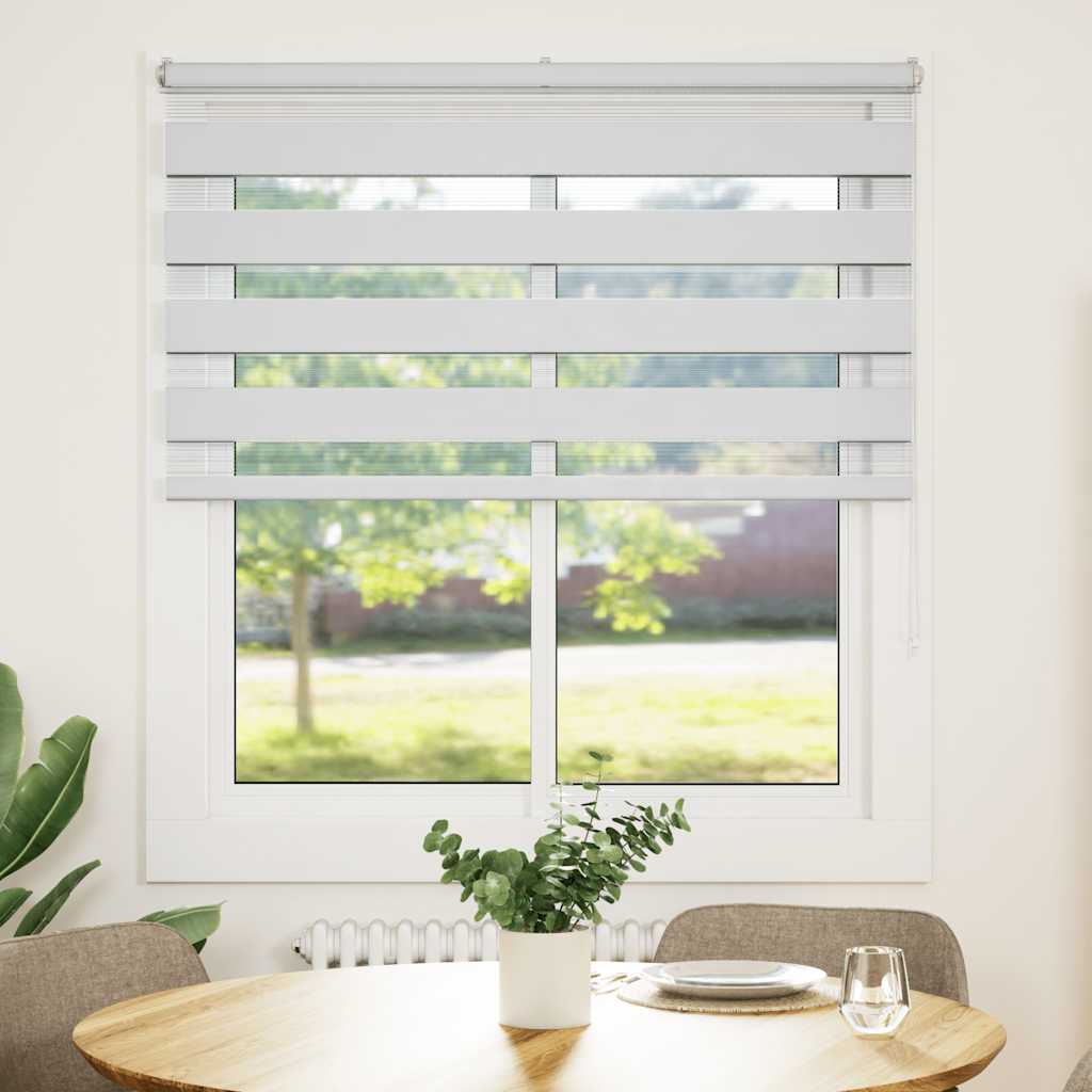 Cortina de zebra 130x150 cm largura do tecido 125,9cm poliéster