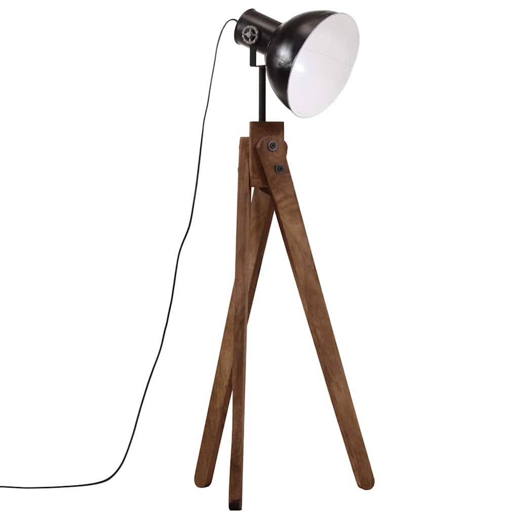 Candeeiro de pé 25 w 45x45x120 cm e27 preto