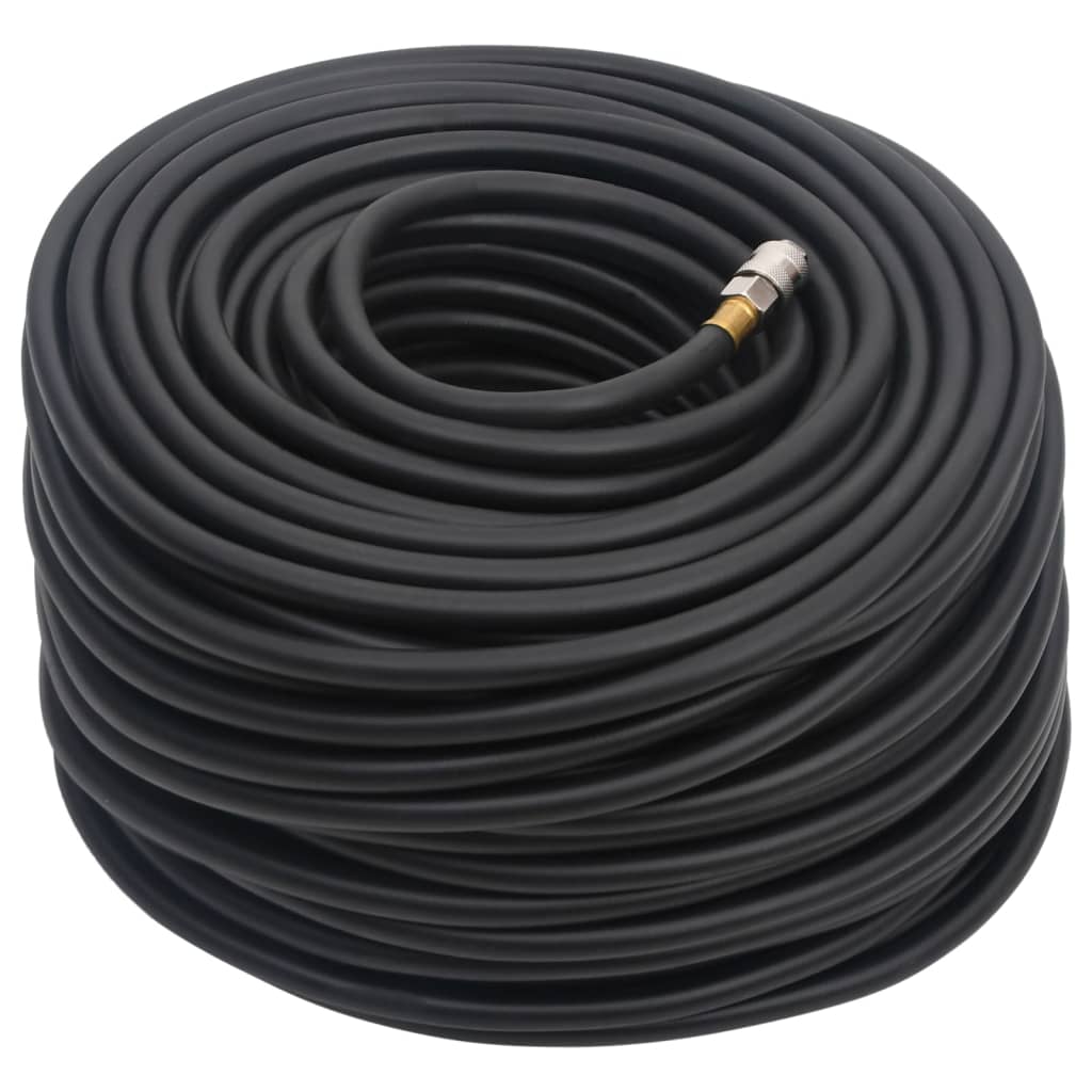 Mangueira de ar híbrida 0,6" 20 m borracha e PVC preto