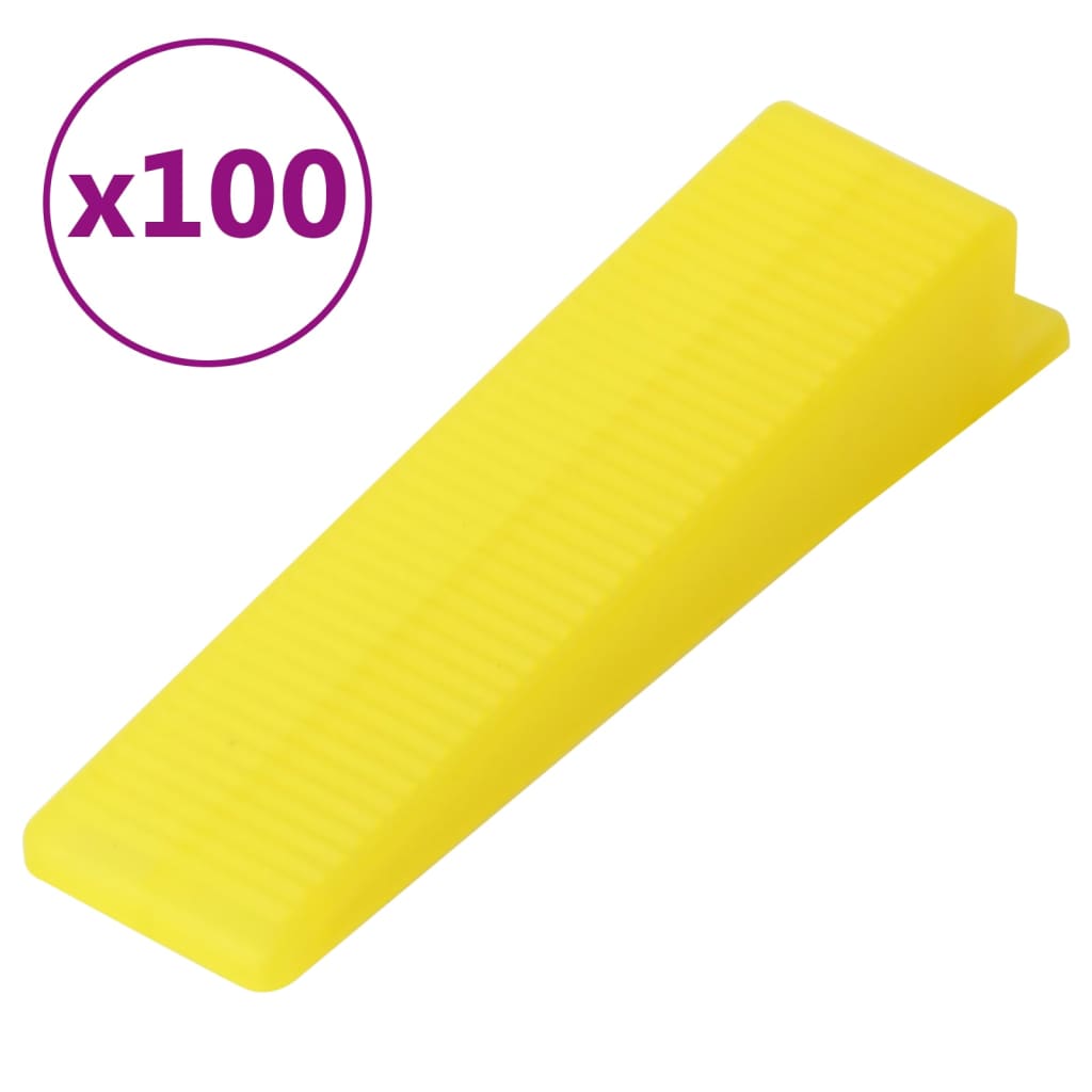 Cunhas niveladoras de ladrilhos 100 pcs