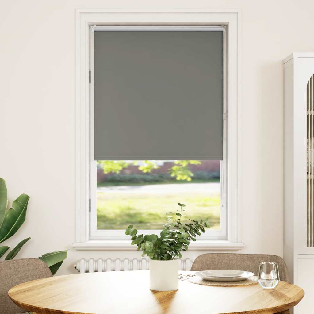Persiana de enrolar 65x175 cm largura tecido 60,7 cm poliéster