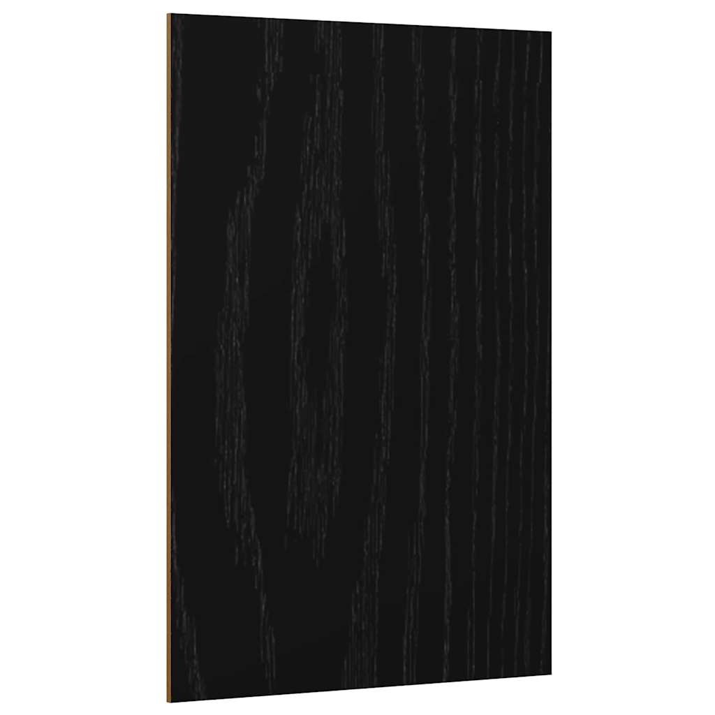 Painéis de decoração 50 unid. carvalho preto 40 x 60 x 0,27 cm