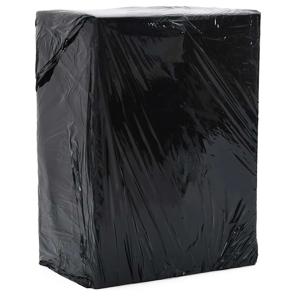 Película extensível 2 unid preto 17 μm 50 cm x 150 m
