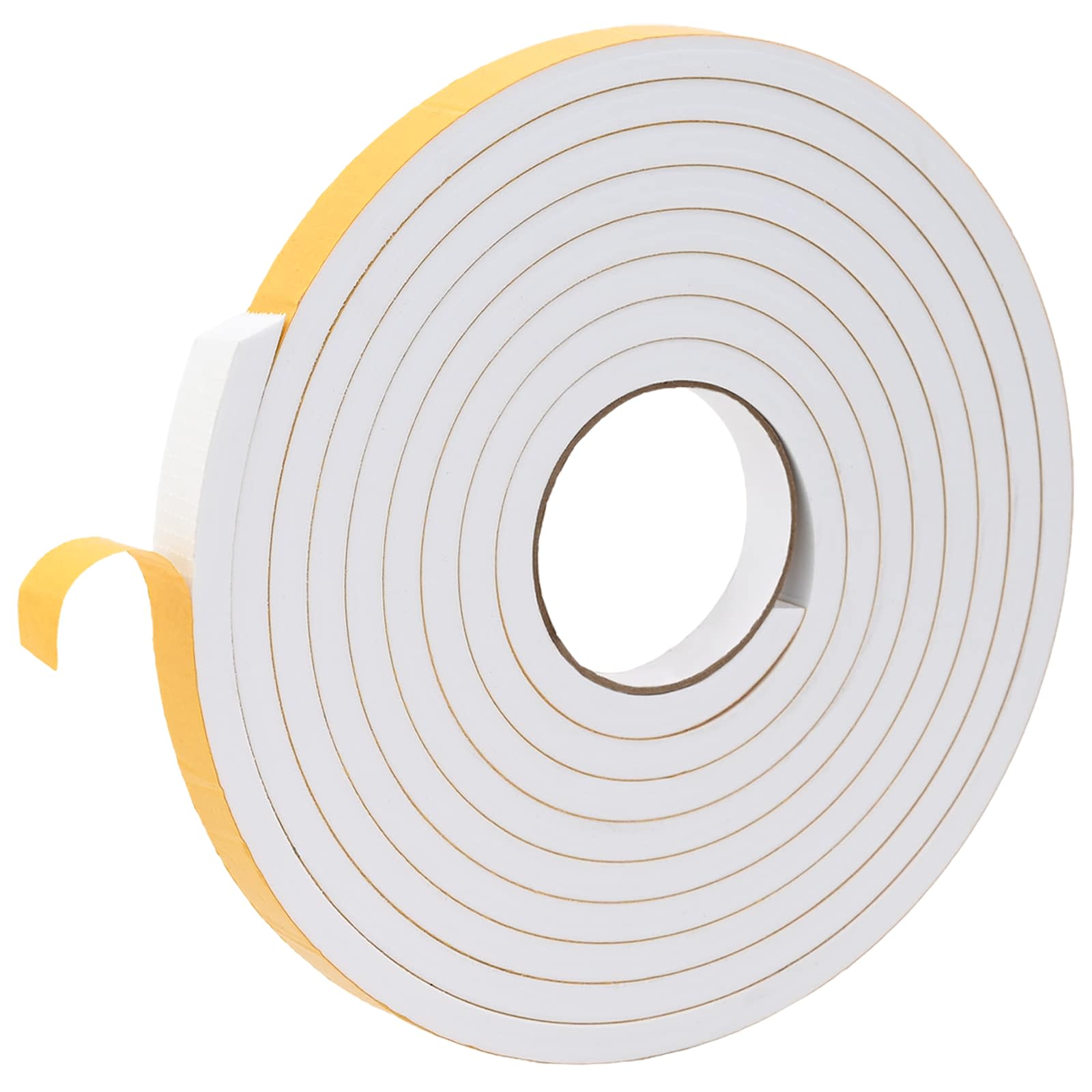 Fita de espuma autoadesiva 10 unid. branco 15mm x 5m espuma cr