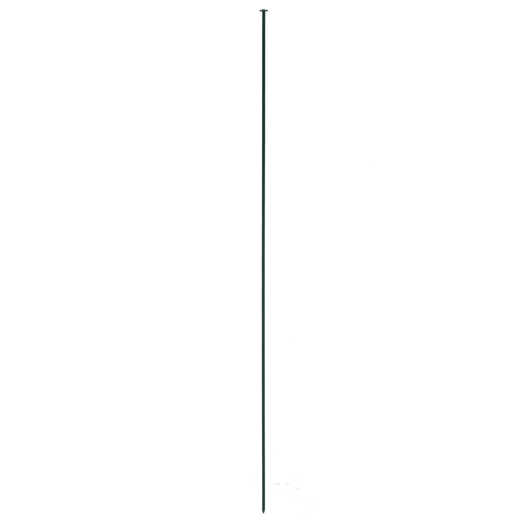 Conj. painéis de vedação arqueados p/ jardim 77,5x78,5 cm verde