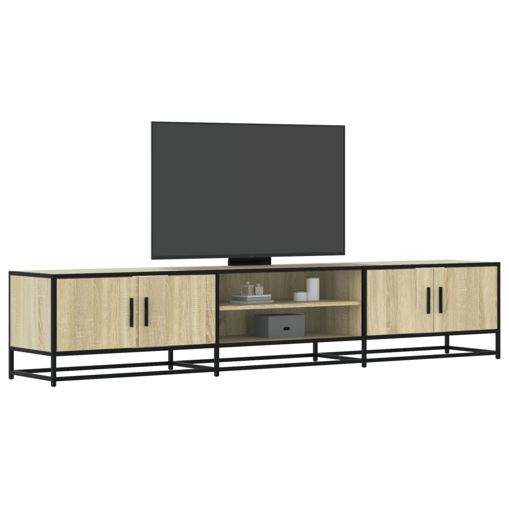 Móvel de TV 210x35x41 cm derivados de madeira carvalho sonoma
