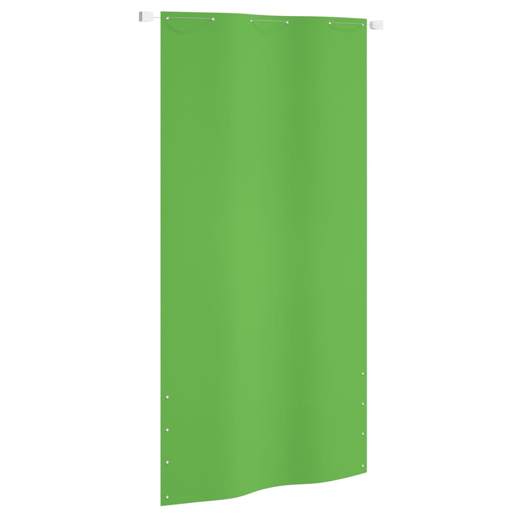 Tela de varanda 120x240 cm tecido oxford verde-claro