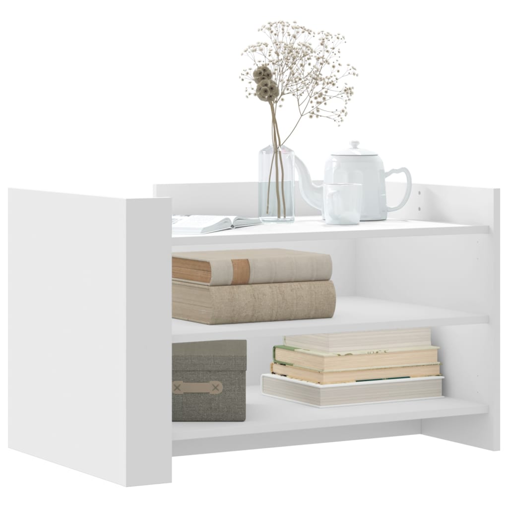 Mesa de centro 80x50x50 cm derivados de madeira branco