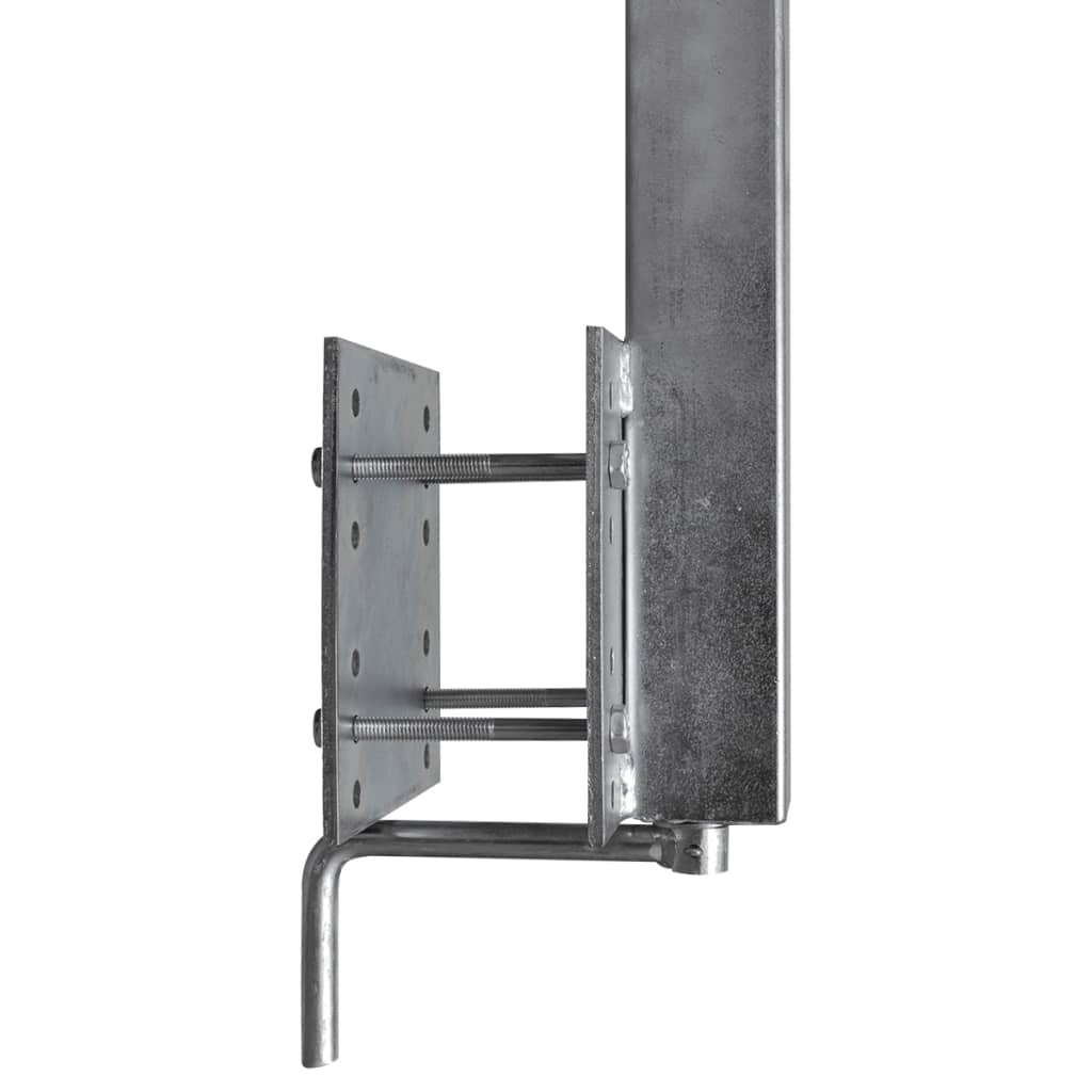 Suporte arco rolo duplo p/ reboque de barco conjunto 2 59-84 cm