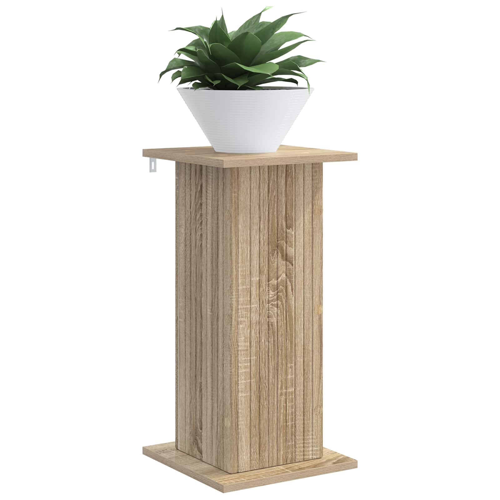 Suporte para plantas 2 unid. carvalho sonoma