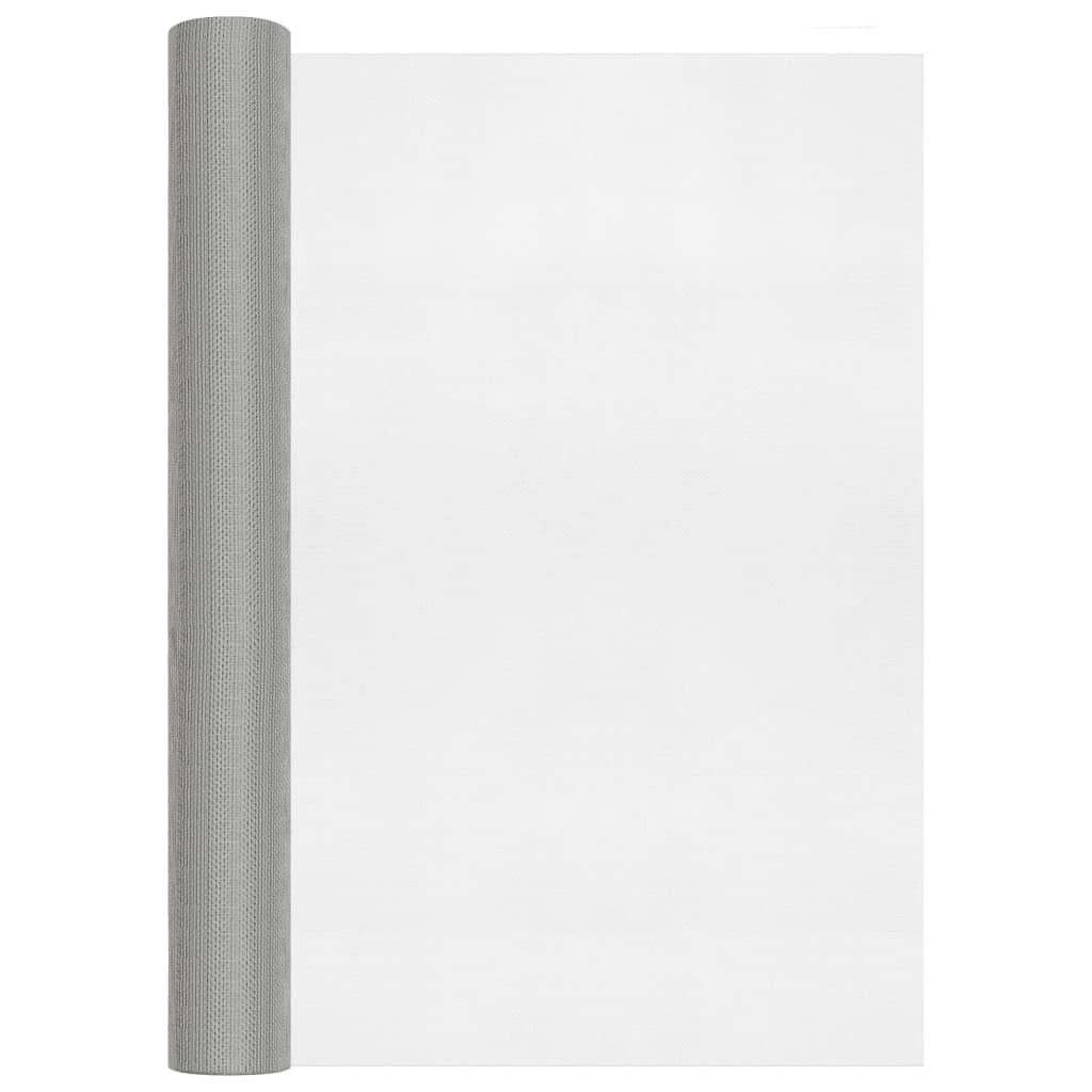 Rede de malha 60x2000 cm aço inoxidável prateado