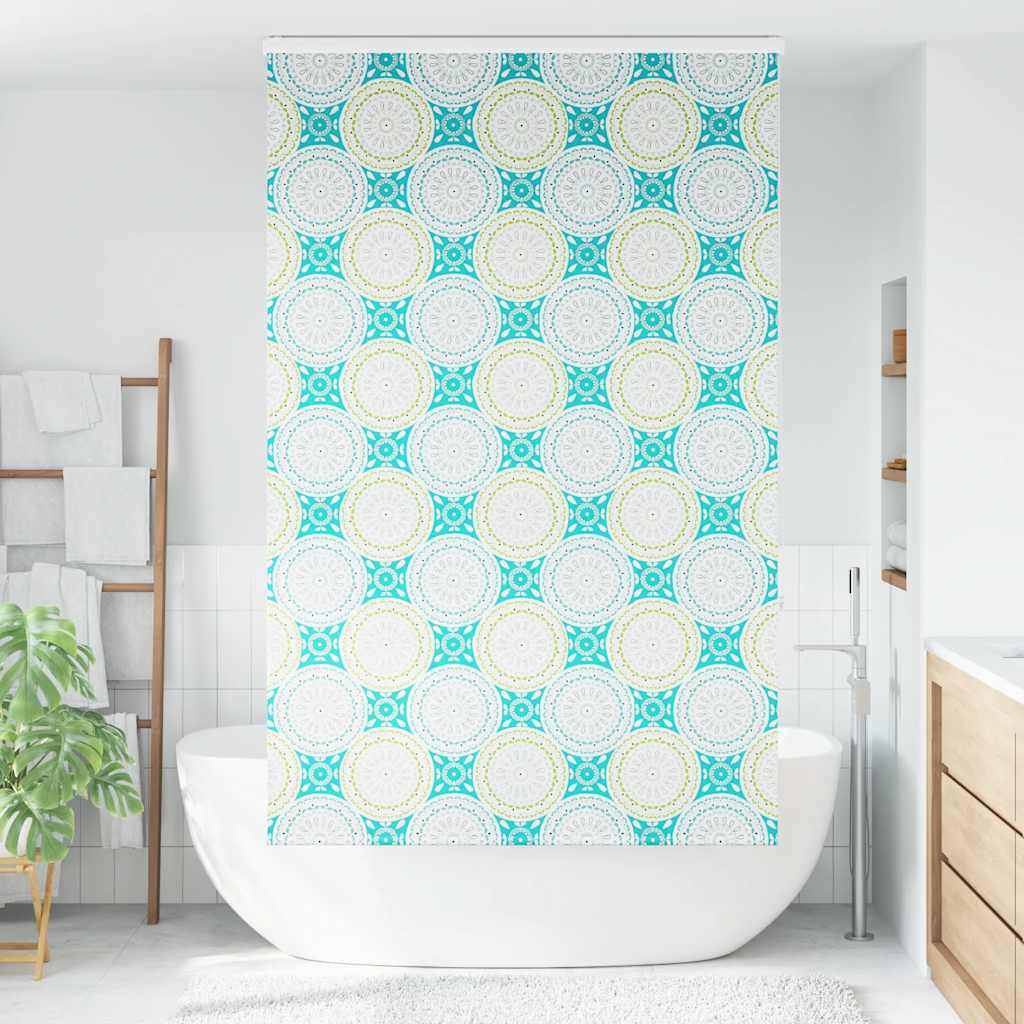 Rolo de duche estores com 130x240 cm largura tecido 126 cm