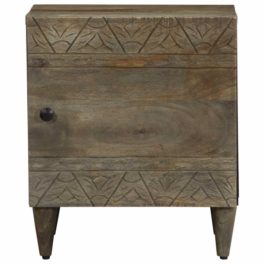 Mesas de cabeceira cinzento claro 2 pcs 40x33x46 cm