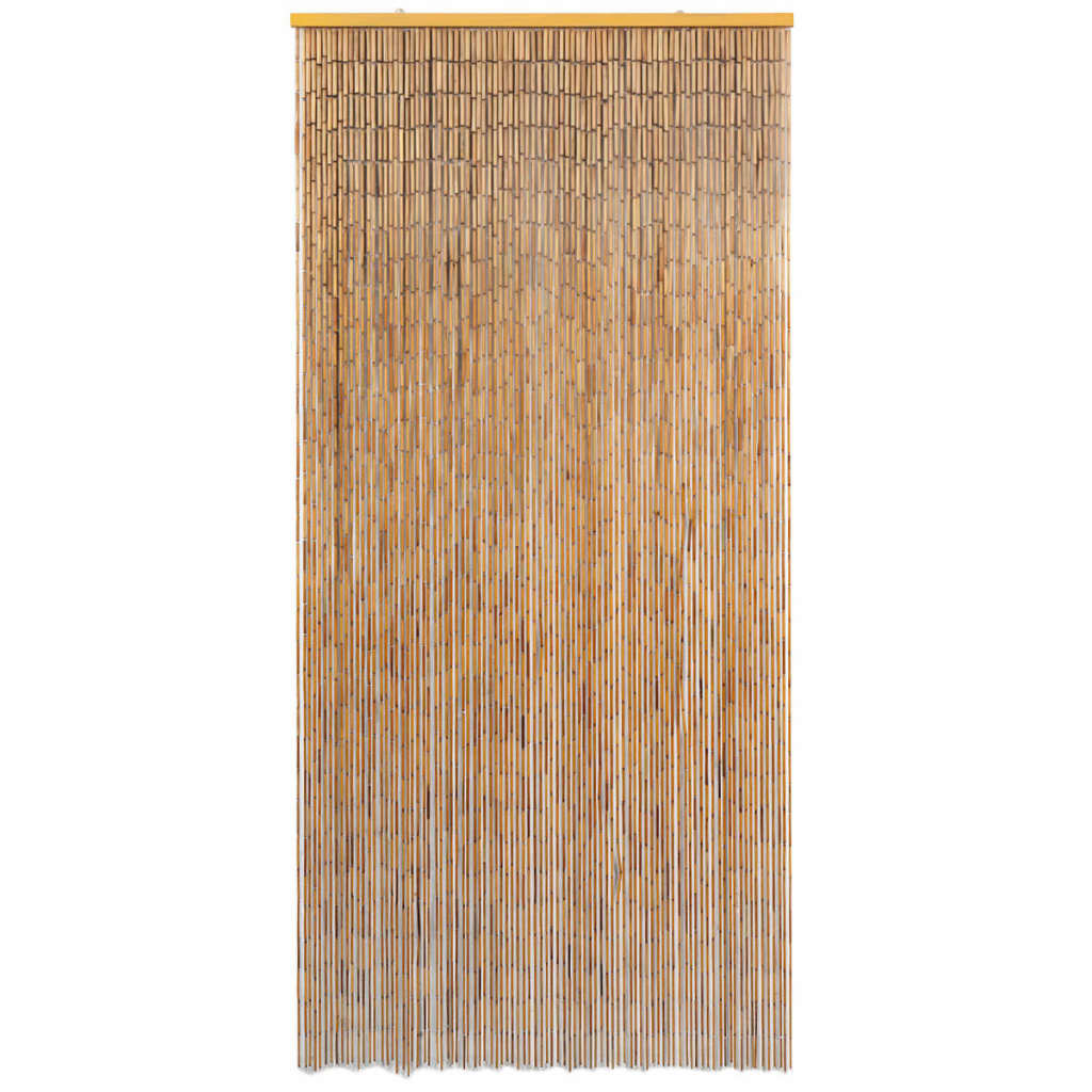 Cortina de porta em bambu 90x200 cm