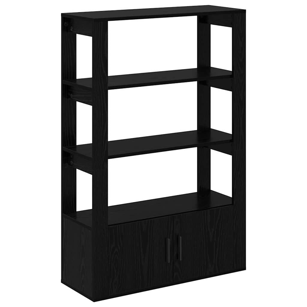 Buffet carvalho preto 30 x 80 x 119,5 cm derivados de madeira