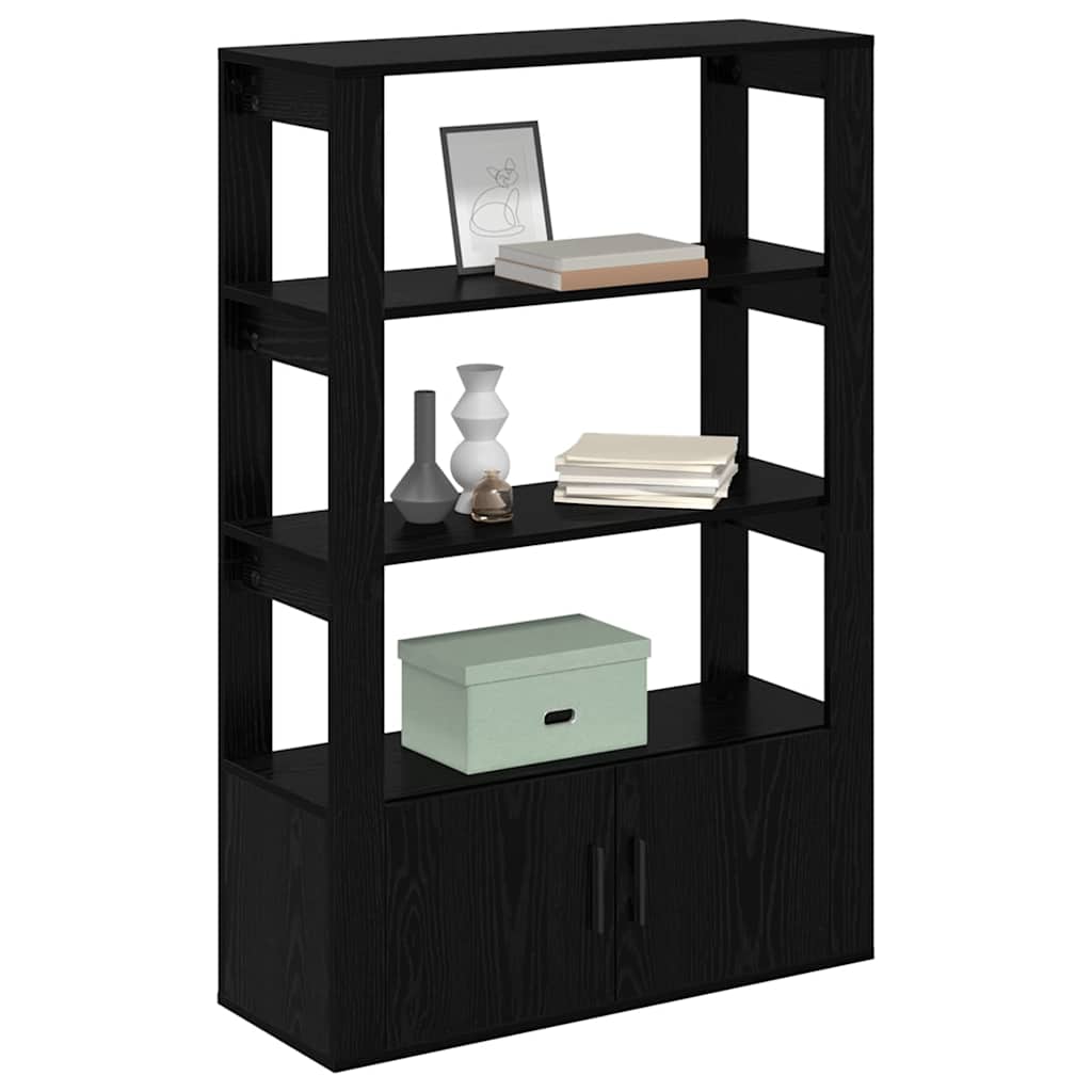Buffet carvalho preto 30 x 80 x 119,5 cm derivados de madeira