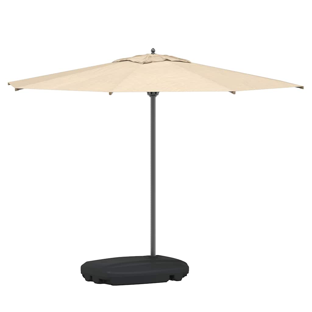 Suporte para guarda-sol de exterior preto