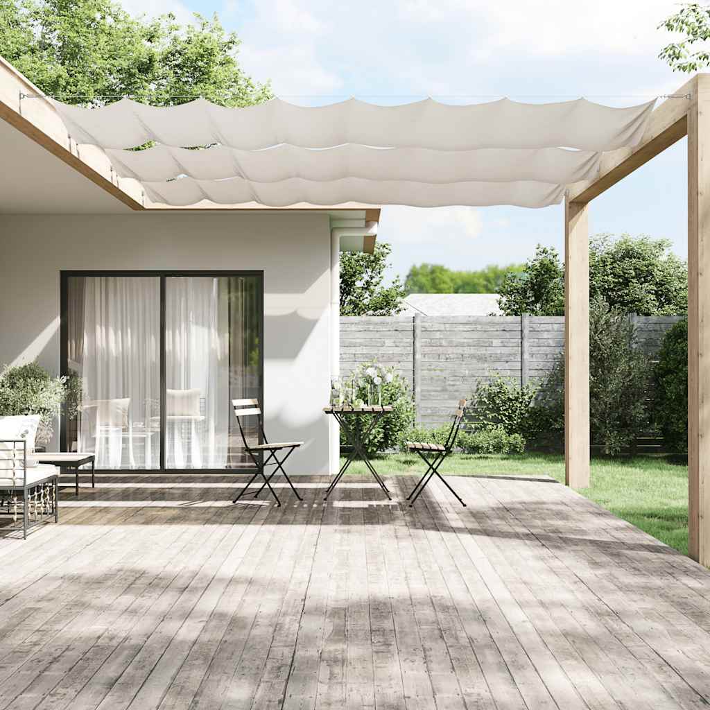 Toldo vertical 140x600 cm tecido oxford branco