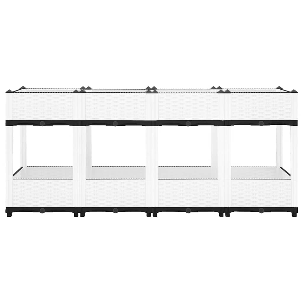 Canteiro elevado 160x40x71 cm polipropileno