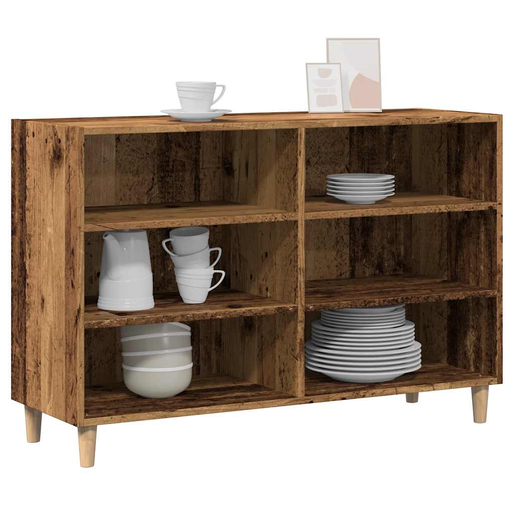 Aparador 103,5x35x70 cm derivados de madeira madeira velha