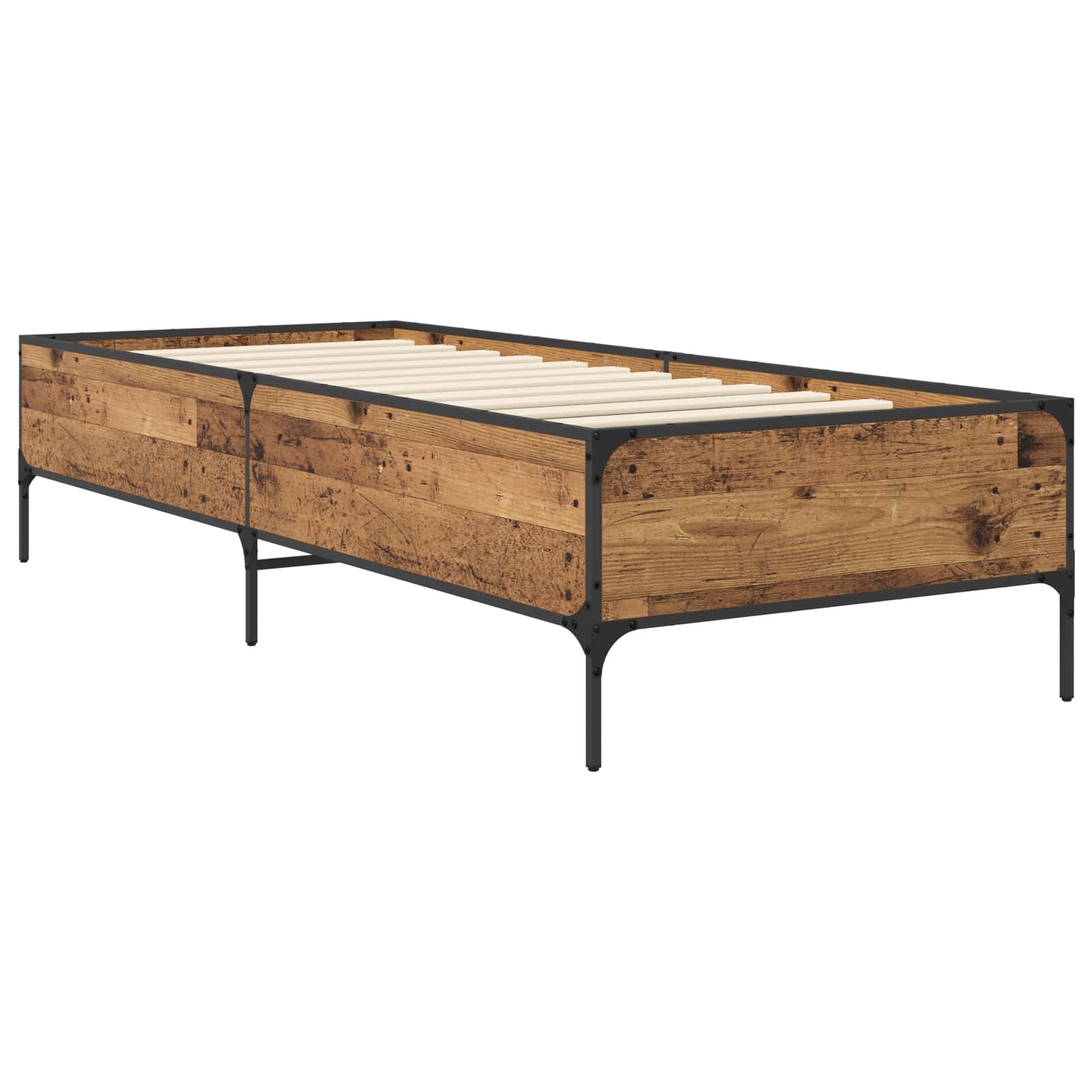 Estrutura da cama madeira antiga 80 x 200 cm