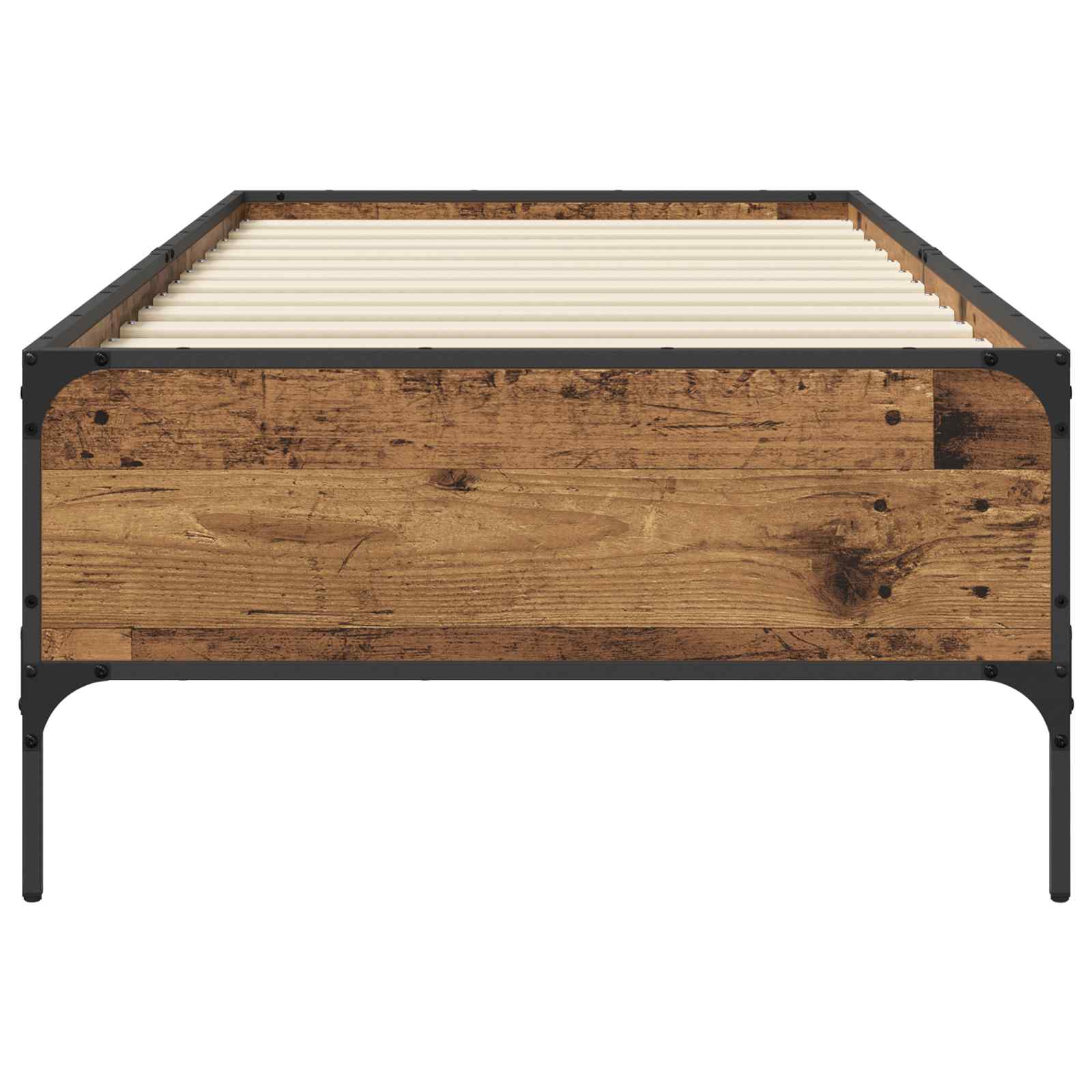 Estrutura da cama madeira antiga 80 x 200 cm