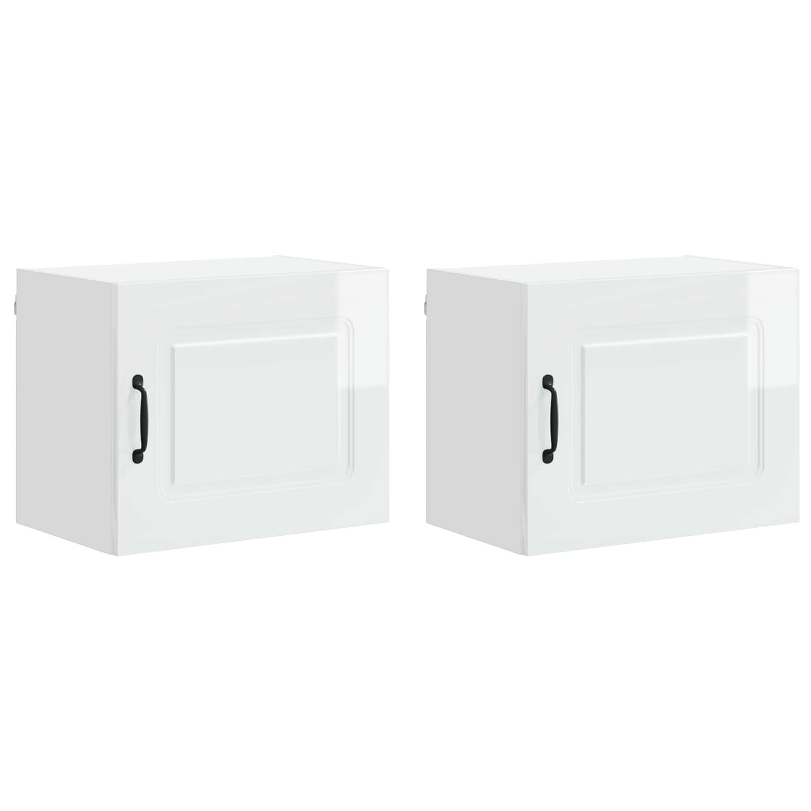 Painel de lava-louça kalmar 2 unid. branco brilhante