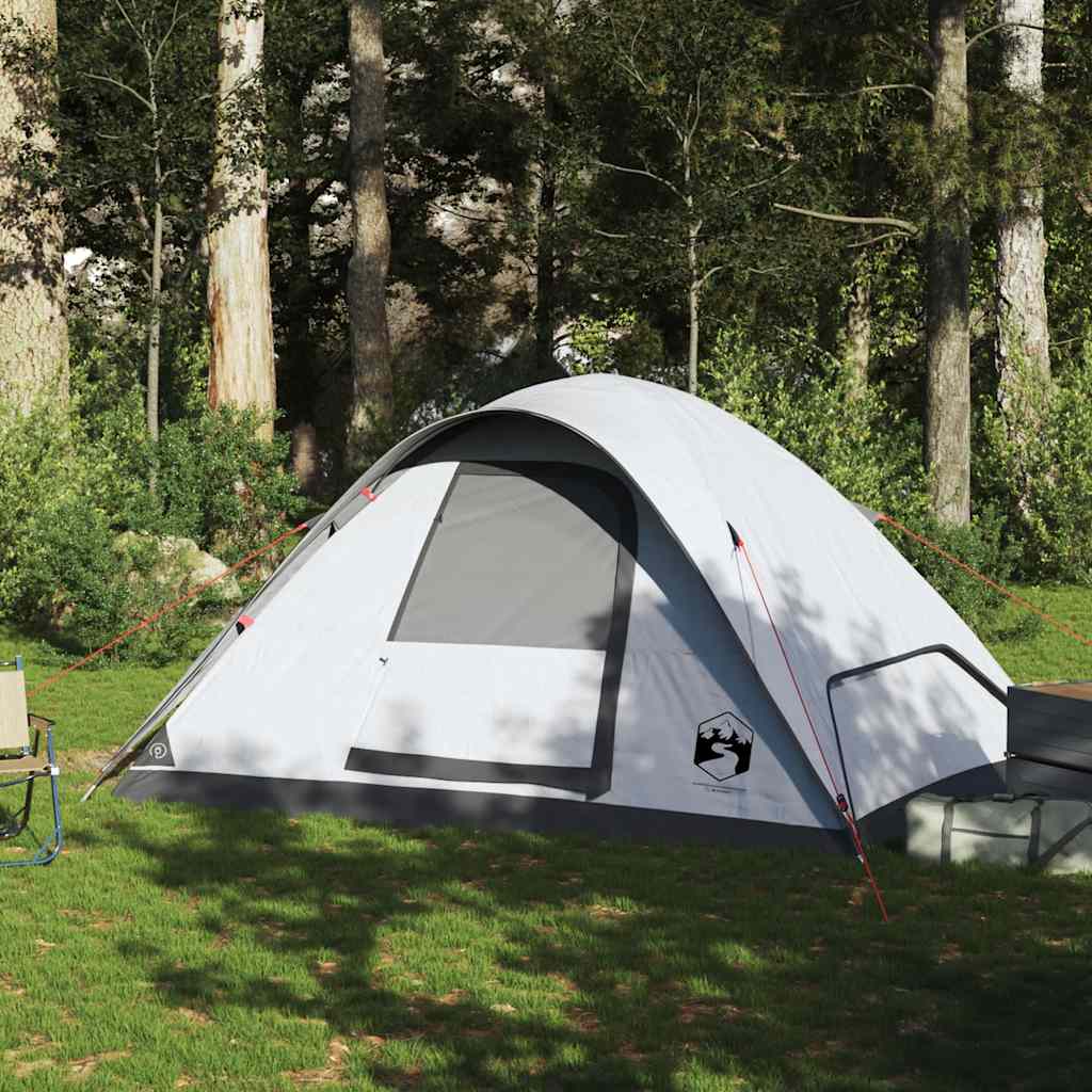 Tenda familiar cúpula p/ 6 pessoas opaca impermeável branco