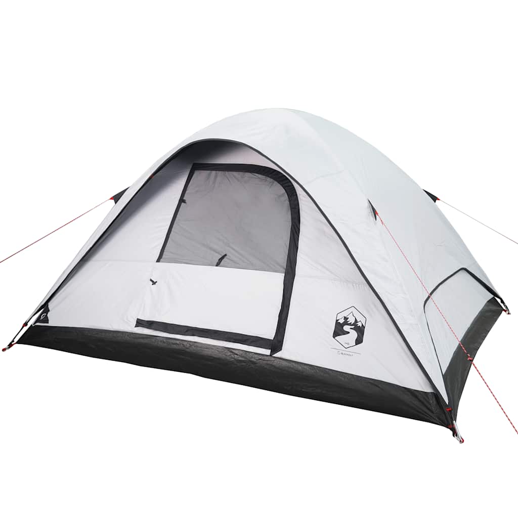 Tenda familiar cúpula p/ 6 pessoas opaca impermeável branco