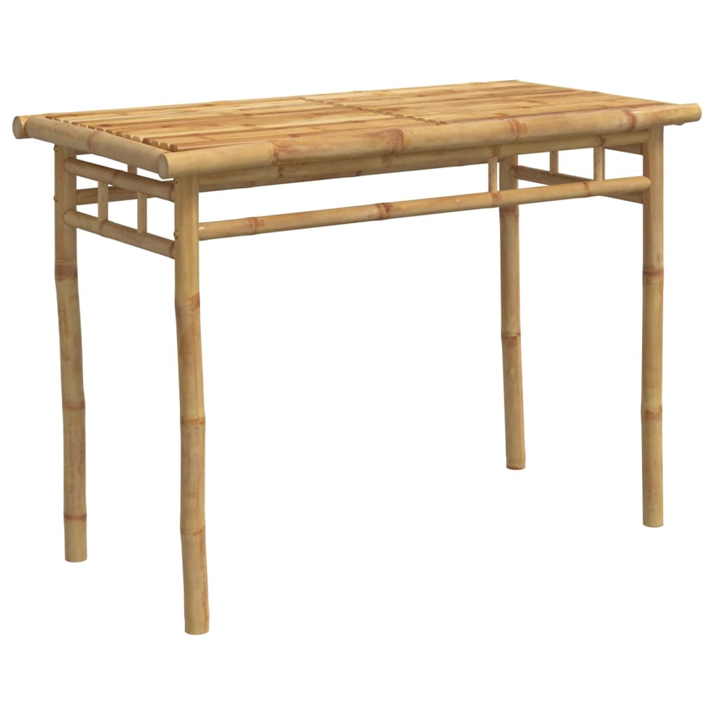 5 Pcs conjunto de jantar para jardim bambu