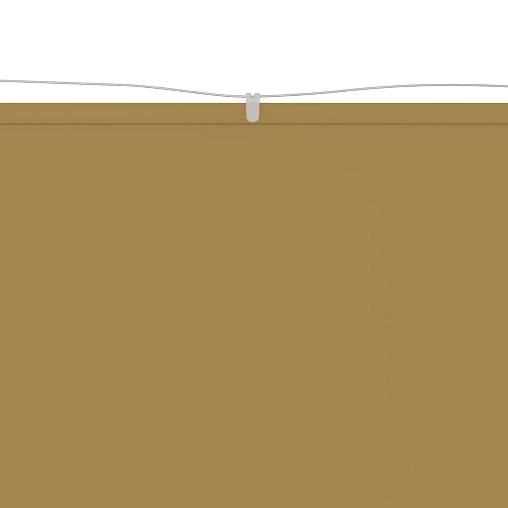 Toldo vertical 60x1200 cm tecido oxford bege