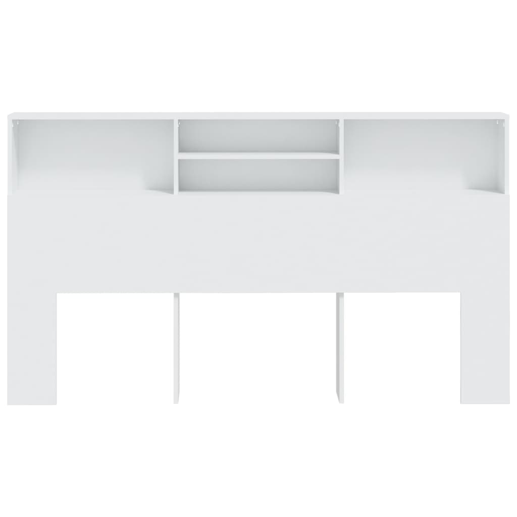 Armário de cabeceira 180x19x103,5 cm branco