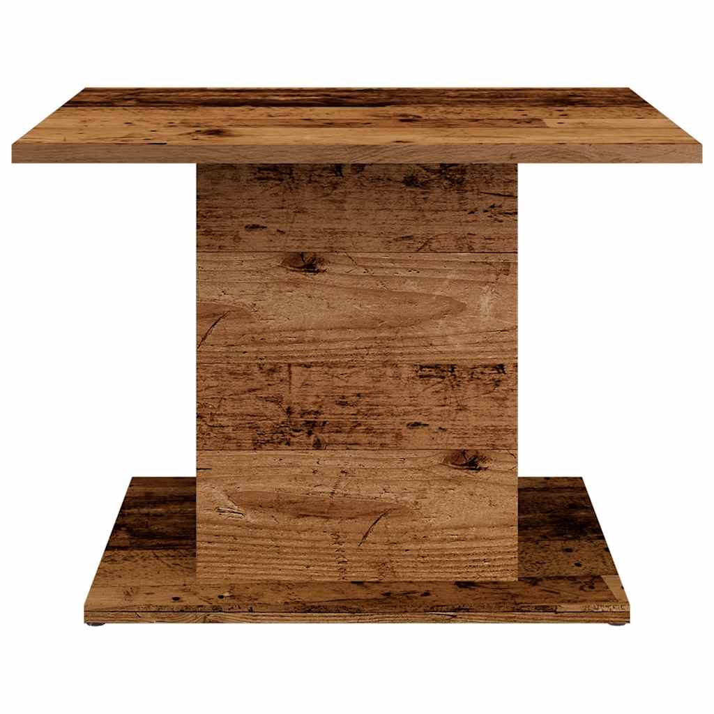 Mesa de centro 55,5x55,5x40 cm derivados madeira madeira velha