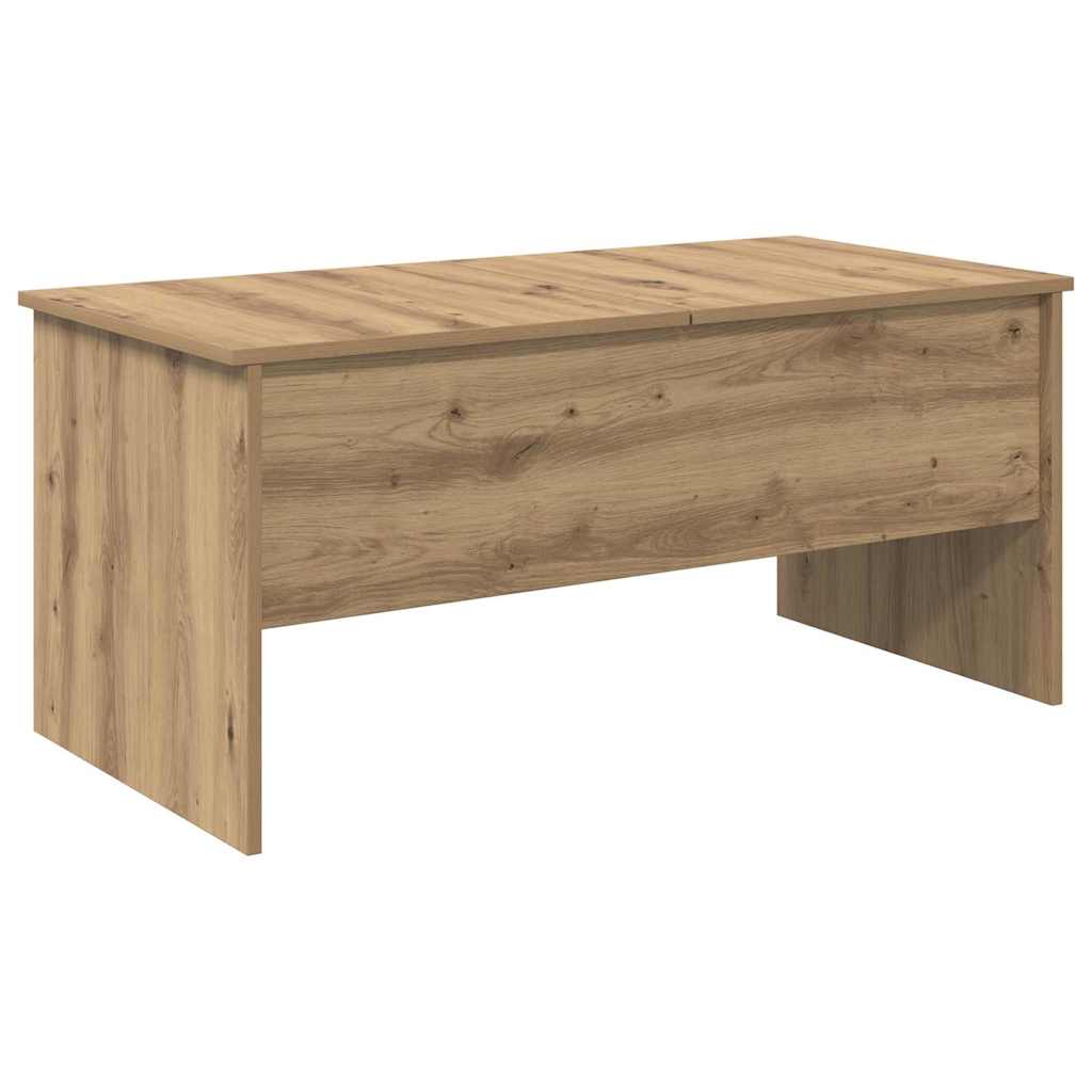 Mesa de centro carvalho artesanal 102 x 50,5 x 46,5 cm