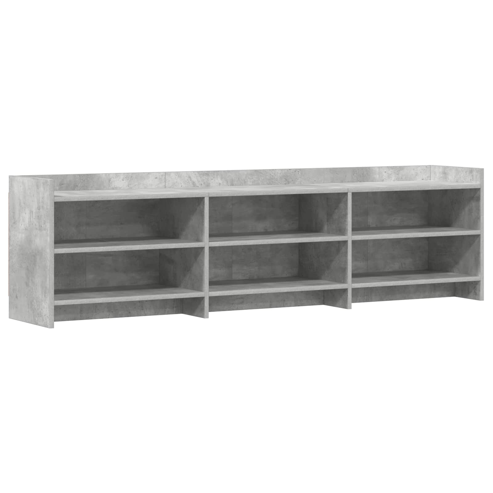 Gabinete para TV 168 x 33 x 47 cm cinzento cimento